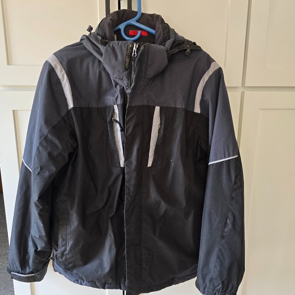 Tek Gear Men's Winter Coat Jacket Heat tek Sz Medium M